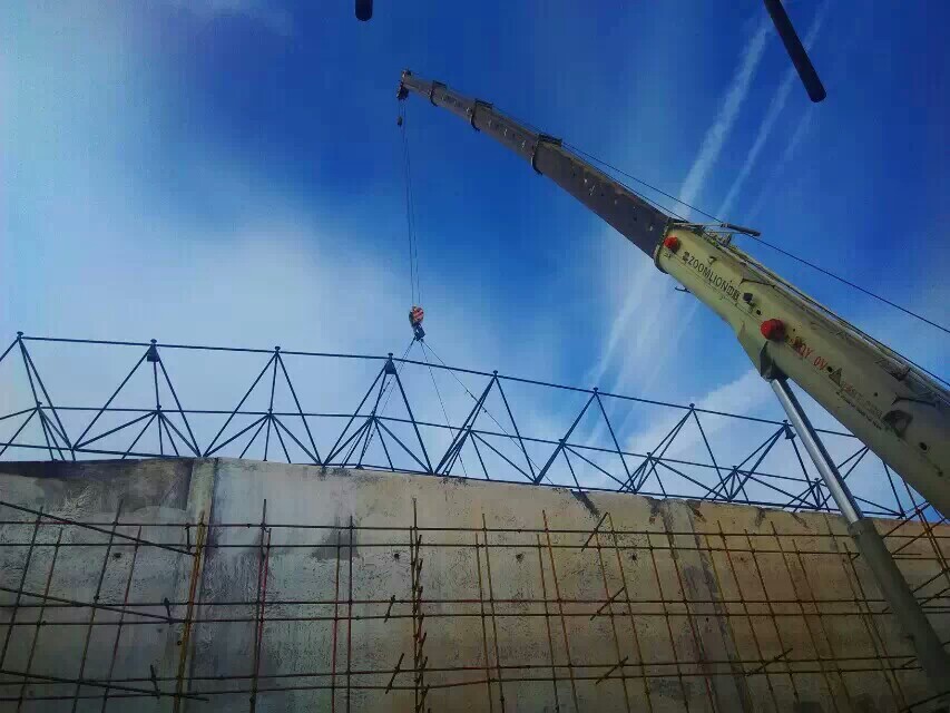 平湖食堂网架结构工程